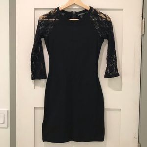 Express Black Mini Dress